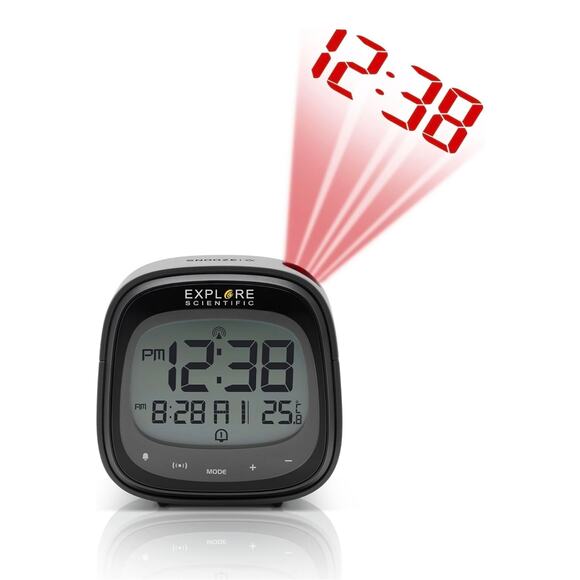 Explore Scientific RDC-3006 Touch Key Atomic Projection Clock. NIB - Picture 8 of 9